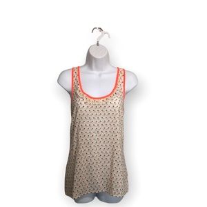 Candie’s Bird Printed Tank Womens Size XL